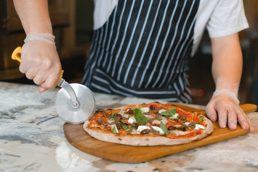 Pizza chuẩn Ý sẽ có độ mềm mịn, dai dai và có mùi thơm đặc trưng
