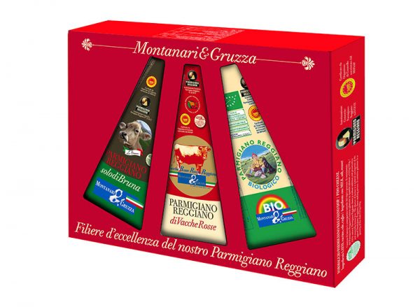 Phô Mai Parmigiano Reggiano DOP 24 tháng ‘Filiere d’Eccelenza’ (3x300g) - MONTANARI & GRUZZA